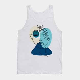 woman in love Tank Top